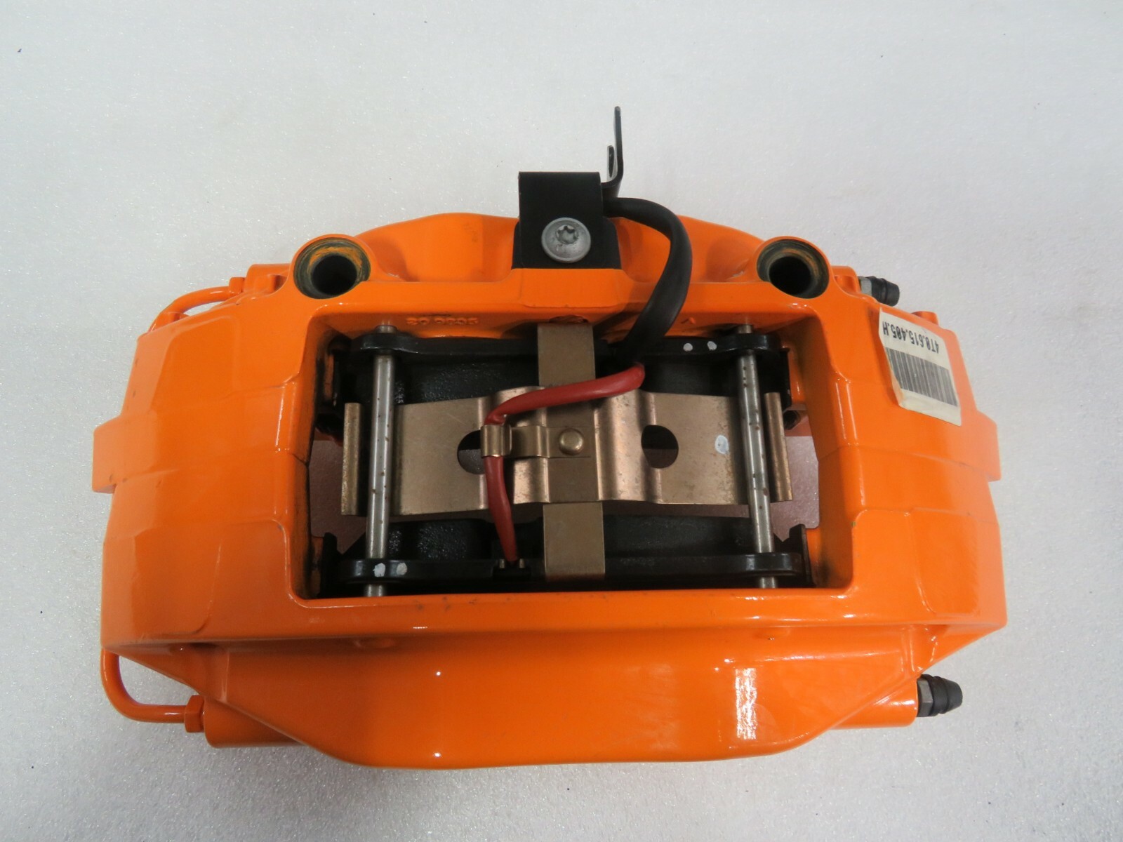 Lamborghini Huracan, LH, Left, Rear Brake Caliper, Orange, Used, P/N 4T0615405H