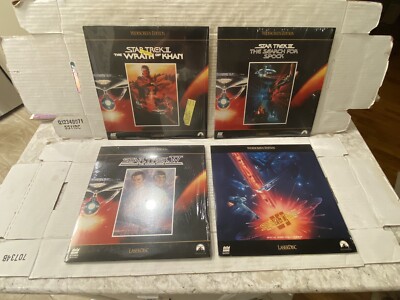 Star treckレーザーディスク ４枚組 Star Trek Laserdisc Lot (4); II, III, IV, VI | eBay