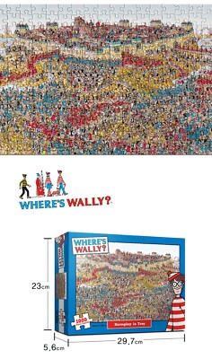 Where's Wally Puzzle Horseplay in Troy Jigsaw-1000 | eBay