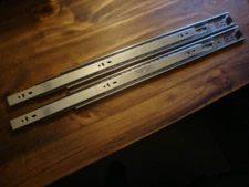 20" Heavy Duty (100lb) Ball Bearing Full Extension Drawer Slides