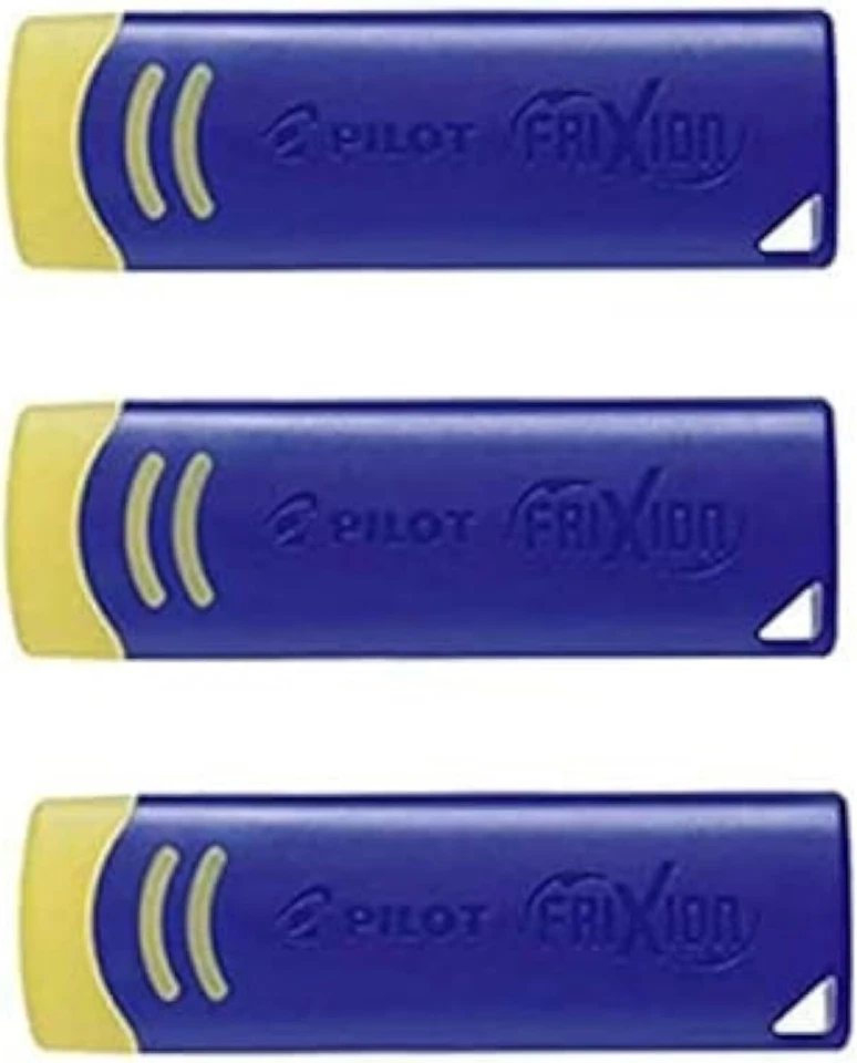 PILOT PEN (DEUTSCHLAND ) GMBH Pilot FriXion Remover Radierer 3x | Speziell für radierbare FriXion-Tinte | Weiß