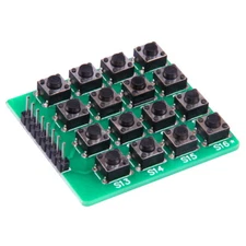 16 Way Button 4x4 Keyboard Matrix Tactile Module for Arduino Raspberry Pi