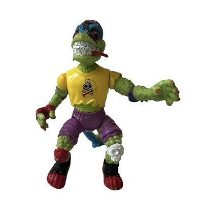 Vintage Teenage Mutant Ninja Turtles Mondo Gecko 4” Action Figure