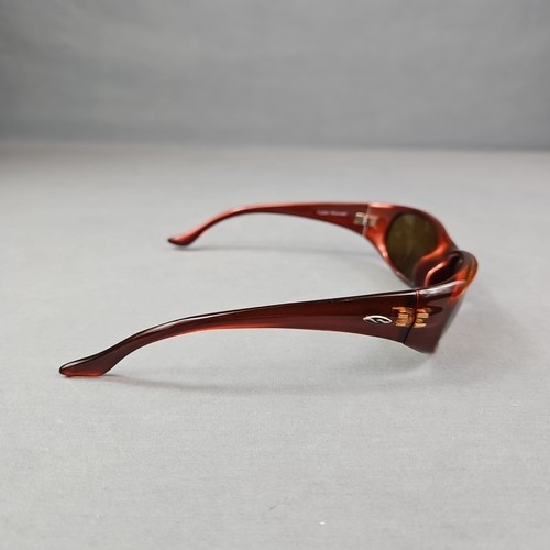 Occhiali da sole Smith Sport Optics polarizzati rosso flusso montatura traslucida e custodia Italia - Foto 10 di 16