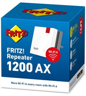 AVM FRITZ!Repeater 1200 AX 2400Mbps Amplificatore Segnale Bianco