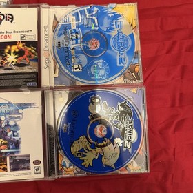 SEGA Dreamcast Console Two Controllers & Six Games Tested & Working