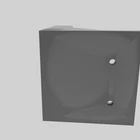 Desk Lamp Wall Mount Bracket – Black PETG 3D‑Printed Accessory – Made to Order