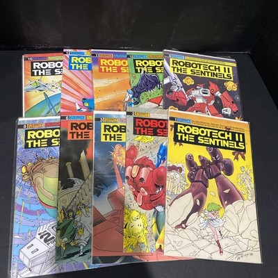 Robotech II: The Sentinels #1-3,6,8-12,16 Plus 2 Bonus Comics Lot Of 12 *As Is*