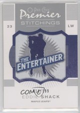 2007-08 O-Pee-Chee Premier Stitchings 18/199 Eddie Shack #PS-ES 0o2f