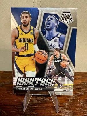Panini Mosaic 23-24 Tyrese Haliburton Pacers Montage #20 - NEW