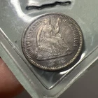 1872-S Seated Liberty Half Dime.