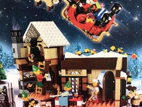 LEGO (10245) Santa&rsquo;s Workshop&bull; Ages 12+- 883 Pieces&bull; 2014 New/Sealed Box