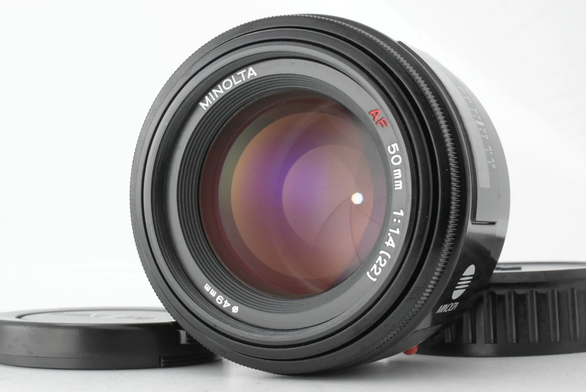 MINOLTA AF 50mm F1.4 極美品 Minolta f/1.4 Lenses 50mm Focal for sale - eBay