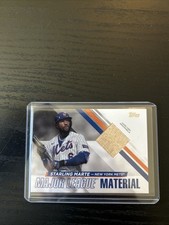 Starling Marte 2024 Topps Series 2 Major League Materials GAME USED Bat #MLM2-SM