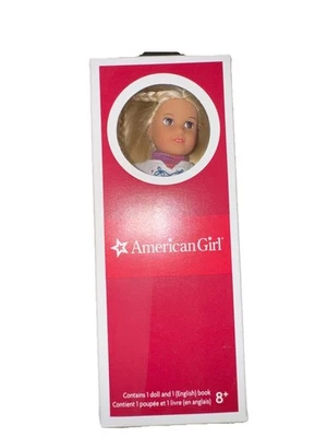 NEW American Girl 6.5” Mini Doll Julie Albright Classic Meet Outfit Book Retired