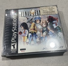 Final Fantasy IX Sony Playstation 1 4-Disc Set PS1 Black Label - No Manual