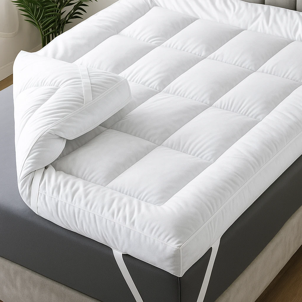 Extra Deep Mattress Topper 4Inch / 10cm Thick Toppers Double Super King Bed Size