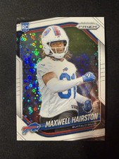 2025 Panini Prizm Maxwell Hairston WHITE DISCO PRIZM RC #360 Bills 