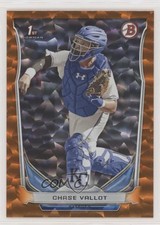 2014 Bowman Draft Orange Ice 7/25 Chase Vallot #DP38 fm0