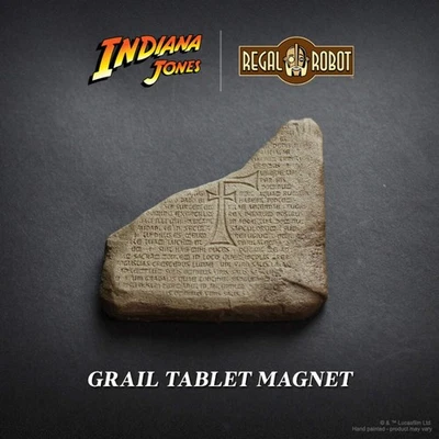 REGAL ROBOT Indiana Jones and the Last Crusade Grail Tablet Magnet Collectible
