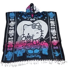 Hello Kitty Adult Poncho One Size Multi Color