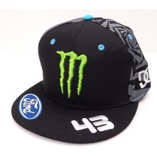 Dc Shoes Hoonigan Monster Energy Flat Visor Hrd Black Snapback Cap Ken Block