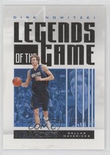 2020-21 Panini NBA Hoops Legends of the Game 389/699 Dirk Nowitzki #34 HOF 0bh4