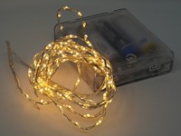Lichterkette 200 Cm Timer 132 Micro Led Warmweiß Weihnachten Deko Beleuchtung