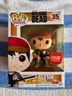 Funko Pop The Walking Dead Glenn Bloody Man Of Action Figures MOAF + Pop Stack