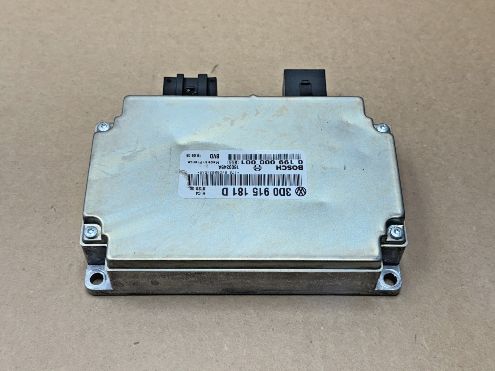 06-12 Bentley Continental Battery Stabilization Control Module Unit PO43