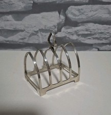 Deakin & Francis Sterling Silver Toast Rack 1932 Hallmark Birmingham