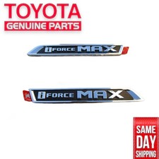 Oem New 22 - 27 Toyota Tundra Front Left Right Hood I-force Max Emblem Badges