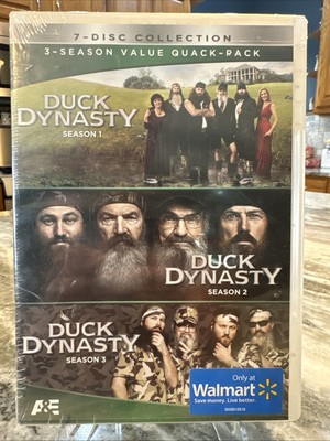 Duck Dynasty Quack Pack Seasons  1-2-3 DVD 7-DISCS 41 Episodes  NEW SEALED