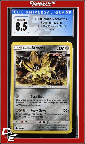 Dusk Mane Necrozma graded CGC 8.5 for sale on eBay