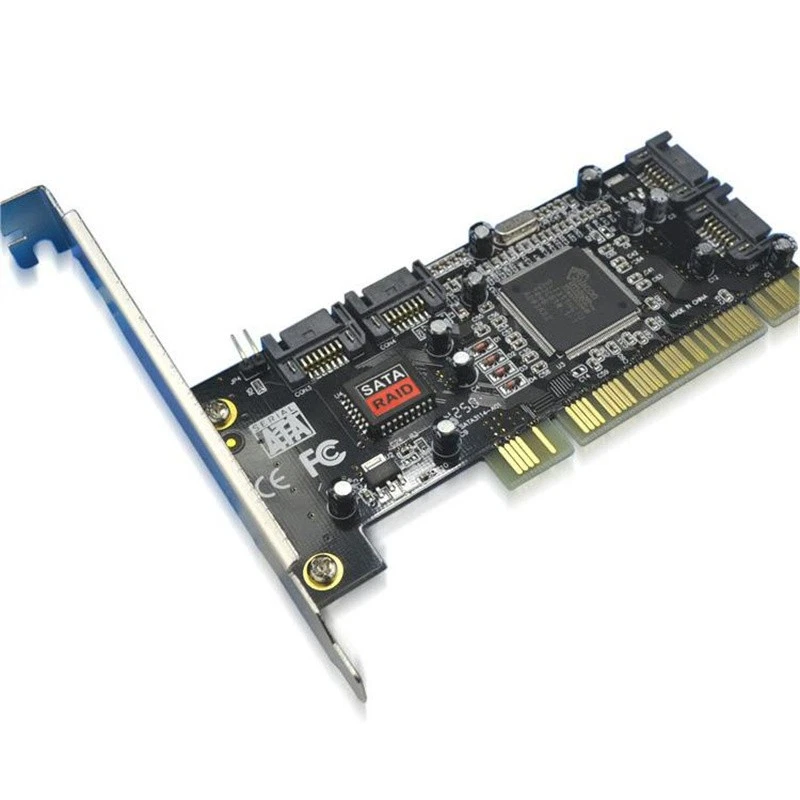 SATA Expansion Card 4-port Extension PCI To SATA Conversion Card - Image 2 of 4