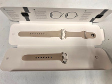 Genuine Apple Watch Sport Band Starlight COMPLETE SET S/M/L