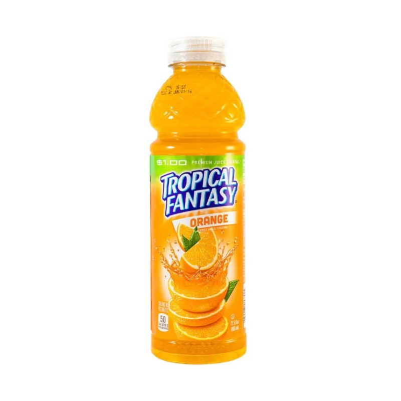 24x Tropical Fantasy Orange Juice Cocktail Bulk Beverage Drink Lot 20oz 16490₽