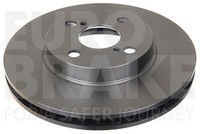2X Bremsscheibe Ø255Mm BelüFtet FüR Toyota Corolla 1.6 Vvt-I 1.8 Vvtl-I TS