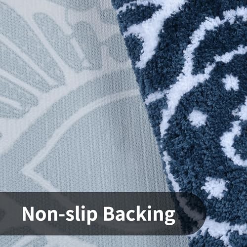 Bathroom Runner Rug 18x47 Non Slip Absorbent Bath Mats for Bathroom Long - Picture 5 of 7