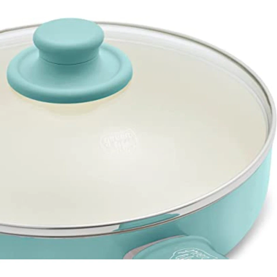 GreenLife Cookware Set 15-Piece Soft Grip Ceramic Non-Stick PFAS Free (Open Box) - Image 4 of 4