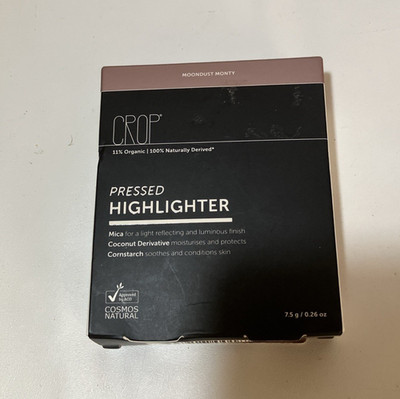 CROP Glowing Vegan Highlighter Moondust Monty Shade Made in Italy RARE