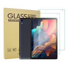 Transwon 2PCS Tempered Glass Screen Protector for URAO 10.1 inch Tablet clear