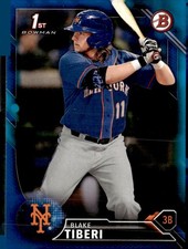 2016 Bowman Draft #BD-47 Blake Tiberi /150 Mets
