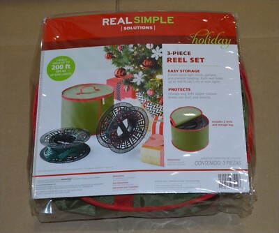 REAL SIMPLE SOLUTIONS 3-Piece Reel Set