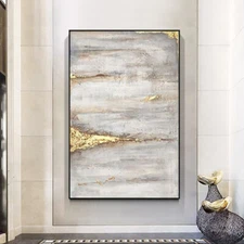 Hand Painted Abstract Oil Painting On Canvas Modern Abstract Wall Art Oil