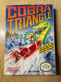 Cobra Triangle - Nintendo NES PAL Complete CIB - Boxed with Manual