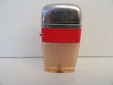 Vintage Scripto VU Lighter Sparkles with Red Band