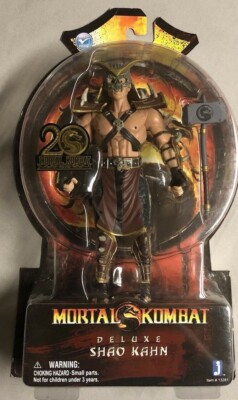 Mortal Kombat 20th Anniversary 1992-2012 Jazwares Toys Deluxe Shao Kahn Figur