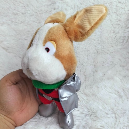 Rare Starfox B89 Peppy Hare Rabbit TAKARA Plush 8" USED Stuffed Toy Doll Japan - 第 4/14 張圖片