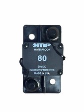 MP 80 Amp Circuit Breaker 30 VDC Ignition Protected Surface Mount Waterproof RV